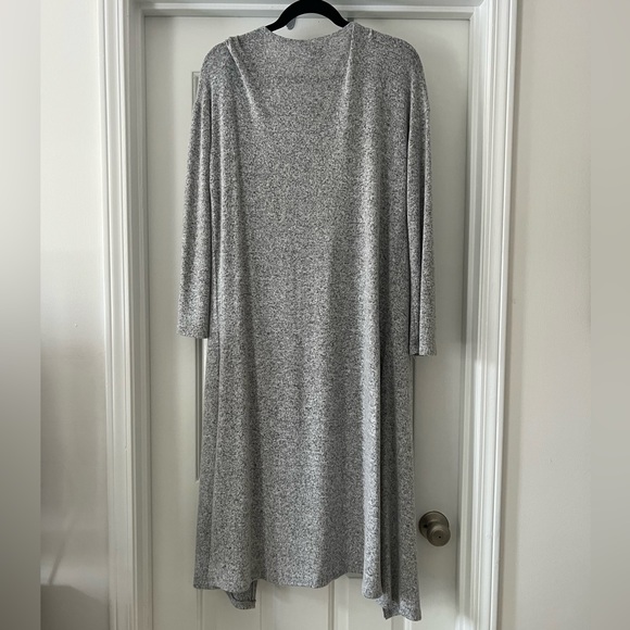 Open front grey cardigan - Picture 2 of 3